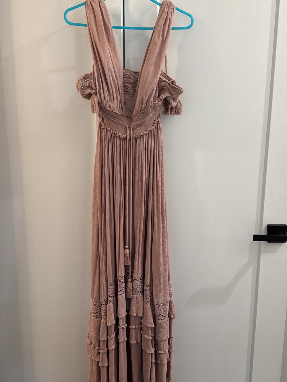 Free People Maxi Dress in Dusty Mauve